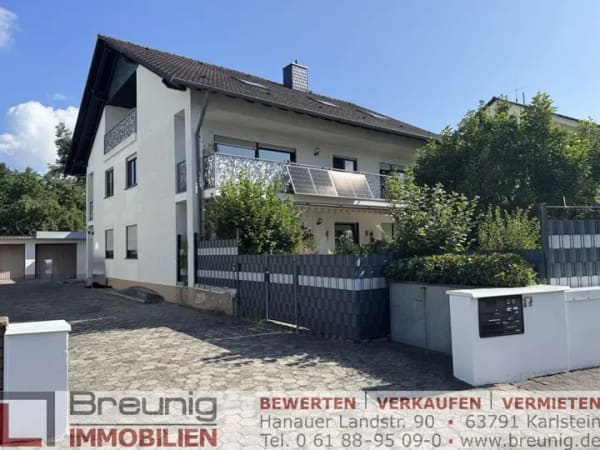 Immobilie in Karlstein am Main - Gepflegte 3-Zi.-DG-Wohnung mit Loggia & EBK in ruhiger Lage von Karlstein-Dettingen - Bild 0