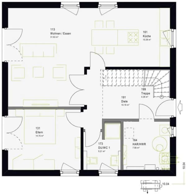Immobilie in Burgwedel - Platz für die ganze Familie: 146 m² Einfamilienhaus in Luisenhof - Bild 4