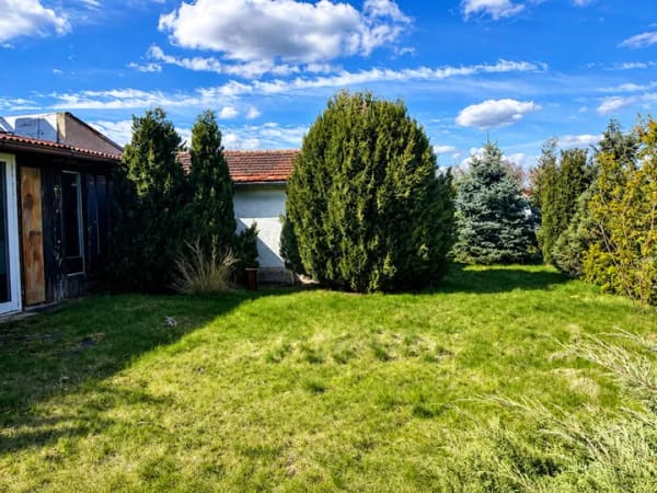 Immobilie in Brieskow-Finkenheerd - Einfamilienhaus in Wiesenau: Veranda, Keller, 2 Garagen - Bild 1