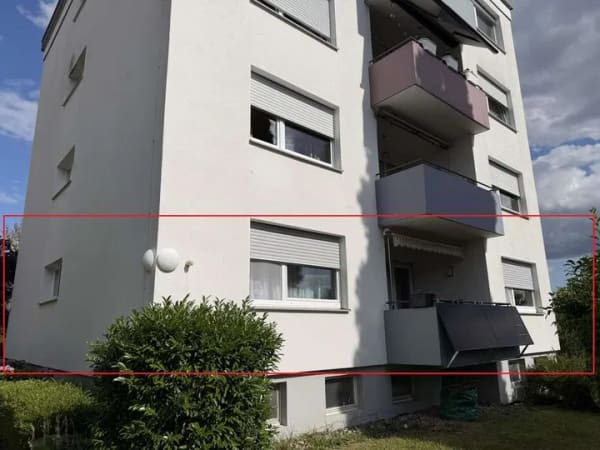 Immobilie in Ebersbach an der Fils - Gepflegte 3,5 Zimmer Wohnung im EG (Hochparterre) inkl. Garage - Bild 0