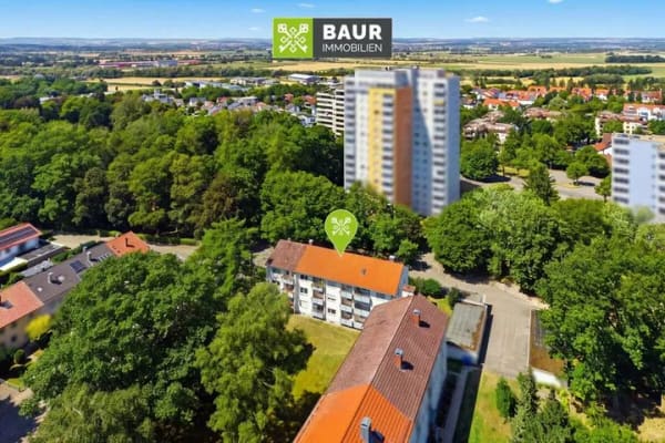 Immobilie in Laupheim - 360°| Charmante Kapitalanlage in Laupheim: 1-Zimmer-Wohnung mit Balkon - Bild 1