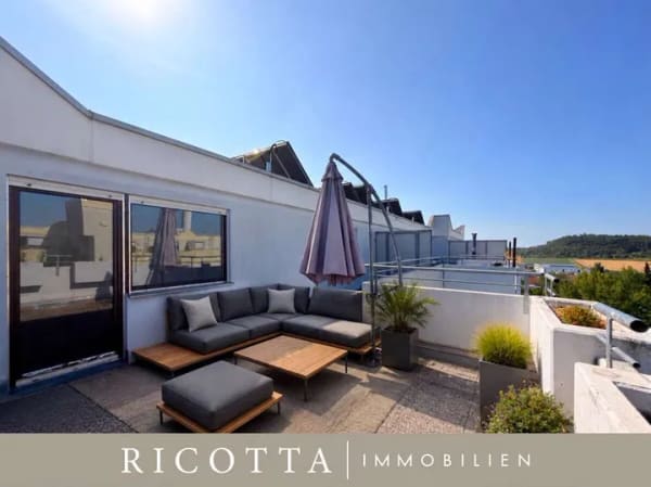 Immobilie in Tamm - Modernisierte 1,5-Zimmer-Penthouse-Wohnung mit traumhafter Dachterrasse und Duplex-Stellplatz - Bild 0