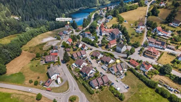 Immobilie in Seewald - Modernisiertes Reihenmittelhaus in Seewald-Erzgrube mit Balkon, Terrasse und Kamin - Bild 3