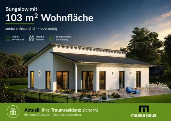 Immobilie in Gomadingen - Ebenerdiger Bungalow zum Wohlfühlen inkl. PV Anlage - Bild 0