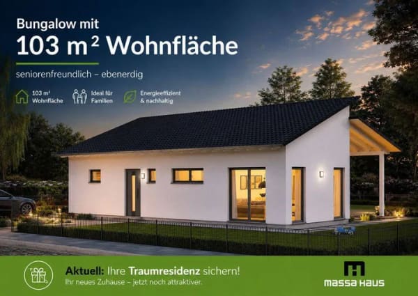 Immobilie in Pfronstetten - Ebenerdig Wohnen - Bungalow zum Wohlfühlen inkl. PV Anlage - Bild 0