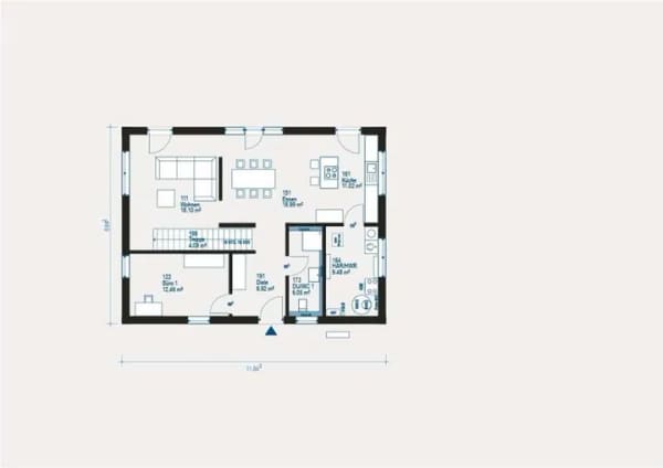 Immobilie in Gornau - Modernes Einfamilienhaus mit gehobener Ausstattung und individueller Bauweise! - Bild 2