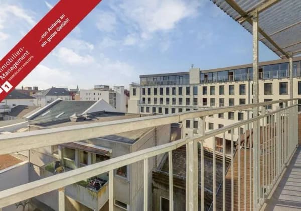 Immobilie in Kaiserslautern - RESERVIERT - Preisreduktion - 1-Zimmer-Appartement mit Balkon in zentraler Innenstadtlage - Bild 0