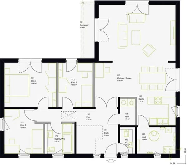 Immobilie in Großlittgen - Bungalow mit Wohlfühlfaktor - Ihr Platz zum Leben und Entspannen - Bild 4