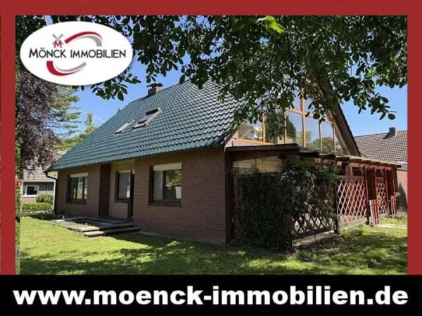 Immobilie in Hesel - Wohnhaus in idyllischer Lage mit Doppelgarage und Fittnessräumen im Keller - Bild 0