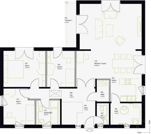 Immobilie in Kaisersesch - Moderner Neubau-Bungalow - Bild 4