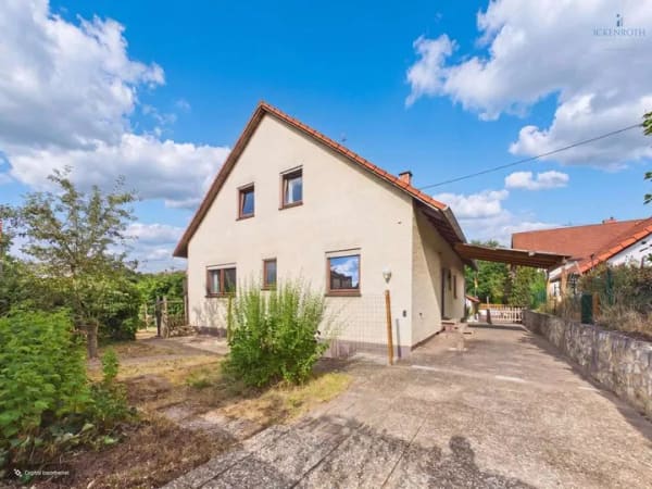 Immobilie in Rittersheim - **Charmantes 1-2FH mit schöner Gartenfläche, Garage & guter Raumaufteilung - Wohnen & Büro m - Bild 1