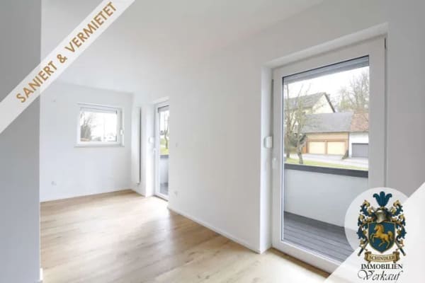 Immobilie in Bad Abbach - Sanierte, vermietete Wohnung mit 2 Balkonen - Bild 0