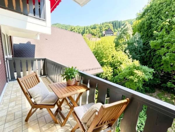 Immobilie in Sasbachwalden - +++Wohnen wo andere Urlaub machen. Sonniges Apartment mit Balkon und TG in beliebter Ferienregion+++ - Bild 3