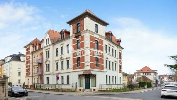 Immobilie in Meißen - Hochparterre mit Charakter – kompakte Wohnung in stilvoller Ecklage von Meißen - Bild 0