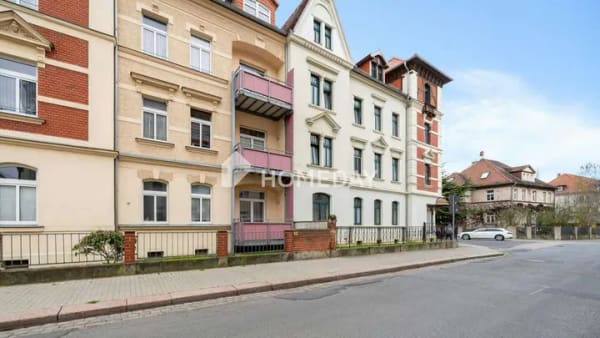 Immobilie in Meißen - Hochparterre mit Charakter – kompakte Wohnung in stilvoller Ecklage von Meißen - Bild 1