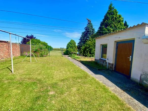 Immobilie in Bördeland - Charmante Doppelhaushälfte mit großem Garten & freiem Blick ins Grüne in Kleinmühlingen - Bild 3
