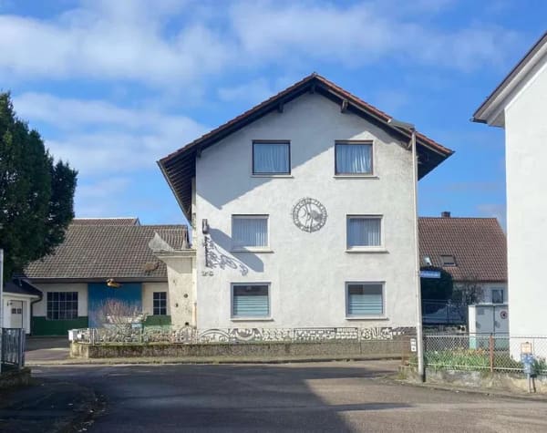 Immobilie in Rheinmünster - Wohn- und Geschäftshaus in Rheinnähe,  vielfältige Nutzungsmöglichkeiten, Mehrgenerationenhaus  n - Bild 1