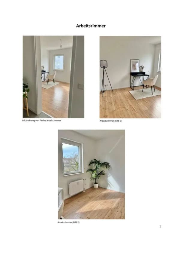 Immobilie in Biebesheim - Moderne 3-Zimmerwohnung mit Balkon, EBK & Stellplatz - Bild 2