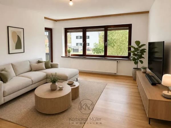 Immobilie in Bad Tölz - Ruhig wohnen in Bad Tölz – bezugsfreie 4-Zimmer-Wohnung mit Balkon & viel Potenzial - Bild 0