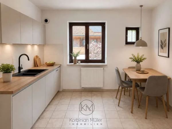Immobilie in Bad Tölz - Ruhig wohnen in Bad Tölz – bezugsfreie 4-Zimmer-Wohnung mit Balkon & viel Potenzial - Bild 3