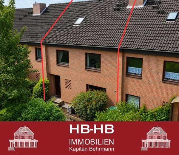 Immobilie in Achim - Ruhig wohnen, großzügig leben – 155 m² großes Reihenmittelhaus in zweiter Reihe - Bild 0