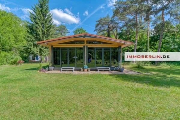 Immobilie in Bad Saarow - IMMOBERLIN.DE - Bungalow mit Nebengebäude auf naturschönem Grundstück in Südausrichtung - Bild 3