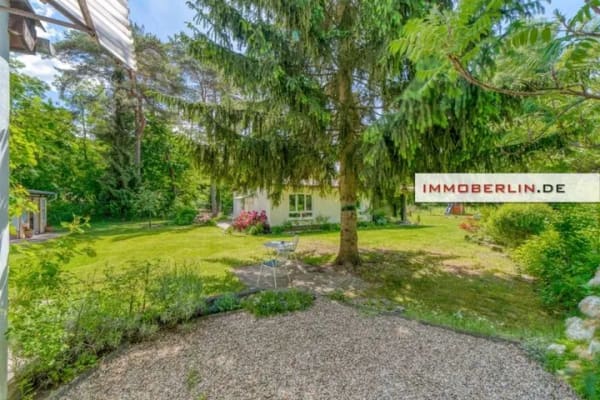 Immobilie in Bad Saarow - IMMOBERLIN.DE - Bungalow mit Nebengebäude auf naturschönem Grundstück in Südausrichtung - Bild 4