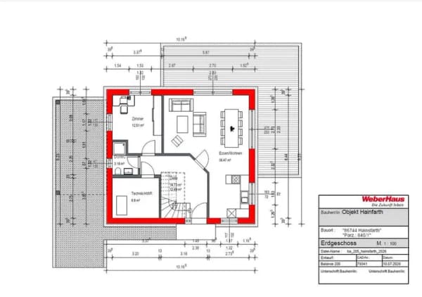 Immobilie in Hainsfarth - Modernes, großzügiges Einfamilienhaus inklusive Grundstück in Hainsfarth - Bild 2