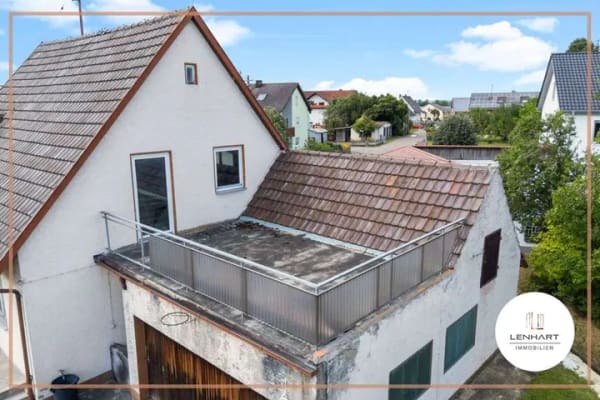 Immobilie in Holzheim - *Einfamilienhaus in Holzheim*Entkernter Rohbauzustand mit Entwicklungspotenzial für Ihre Wohnideen* - Bild 3