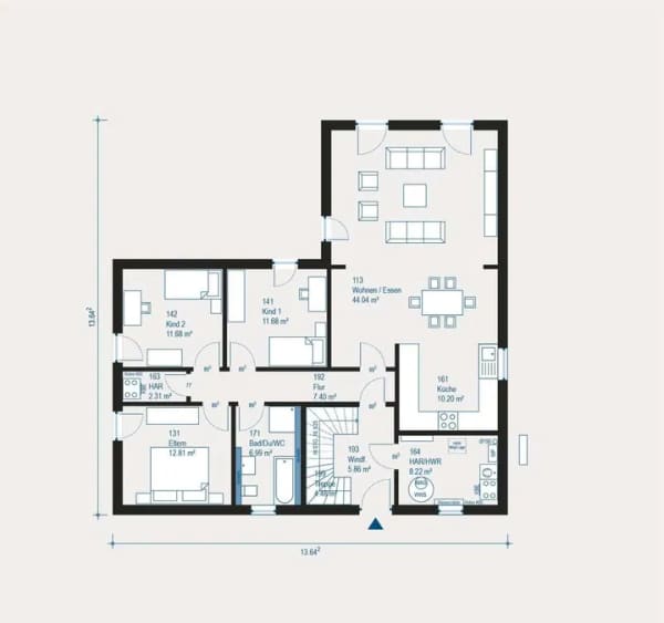 Immobilie in Külz (Hunsrück) - ? Schluss mit Platzmangel: Das allkauf Generation-Haus sprengt alle Grenzen #Generation_1v2 - Bild 1