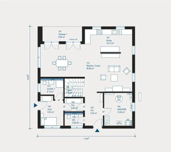 Immobilie in Beltheim - ?? Urban, stylisch, bezahlbar: Die allkauf City Villa für Familien  #CityVilla_4V4 - Bild 1