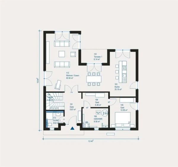 Immobilie in Woppenroth - ?? allkauf Highline: Kompromisslos modern bauen zum TOPpreis! #Highline_2 - Bild 1