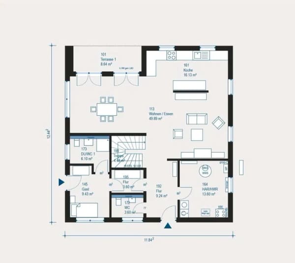 Immobilie in Schwarzen - ?? Urban, stylisch, bezahlbar: Die allkauf City Villa für Familien  #CityVilla_4V4 - Bild 1