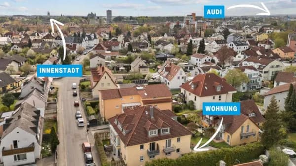 Immobilie in Ingolstadt - Kompakte 2-Zimmer-Wohnung mit neuer Heizung und zwei TG-Stellplätzen - Bild 1