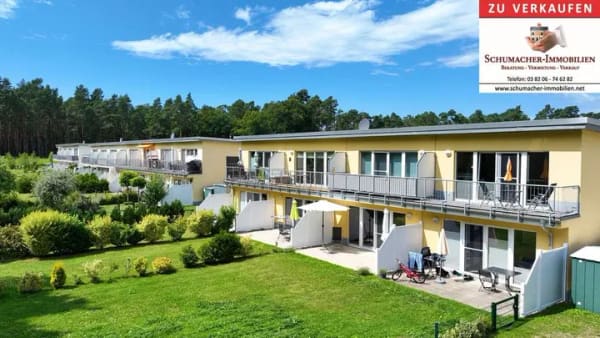Immobilie in Graal-Müritz - Schöne 2-Zimmer-Terrassenwohnung mit Waldblick - Bild 0