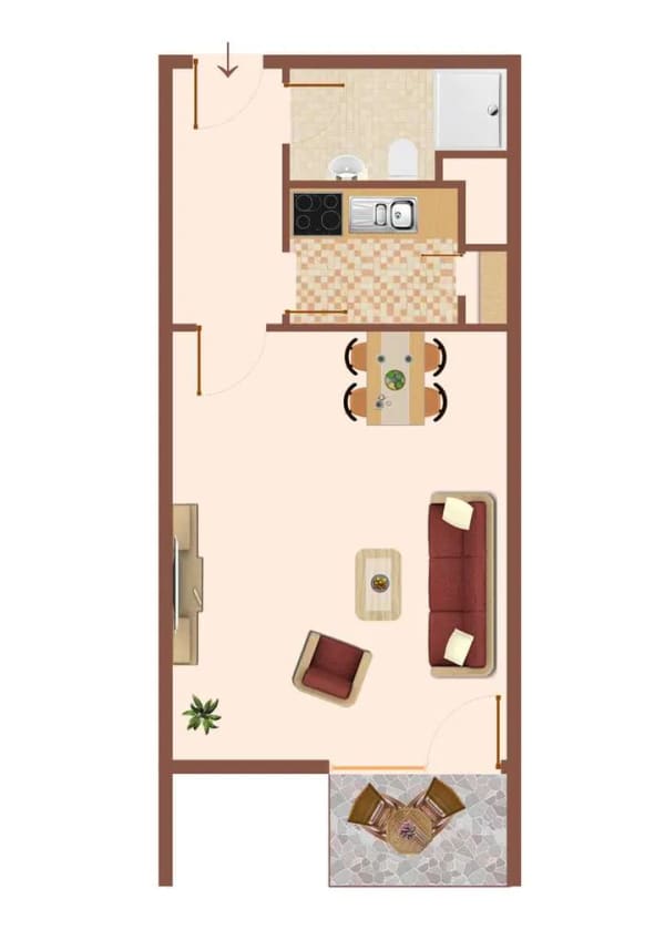 Immobilie in Maintal - Zentrale Kapitalanlage!  1-Zimmer Wohnung in Maintal-Dörnigheim! www.isi-wohnen.de - Bild 1