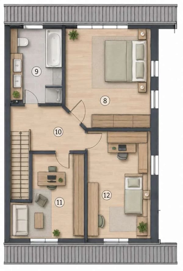 Immobilie in Jesewitz - I Familienglück im Grünen I Reihenendhaus mit Einliegerwohnung und Garten I - Bild 3