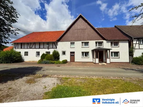 Immobilie in Brakel - Ehemaliges Bauernhaus mit Scheune und Garten in Gehrden - Bild 0