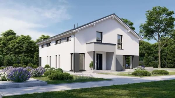 Immobilie in Gablingen - Ihr Zuhause ist schon geplant – energieeffiziente Doppelhaushälfte auf verfügbarem Baugrundstück! - Bild 2