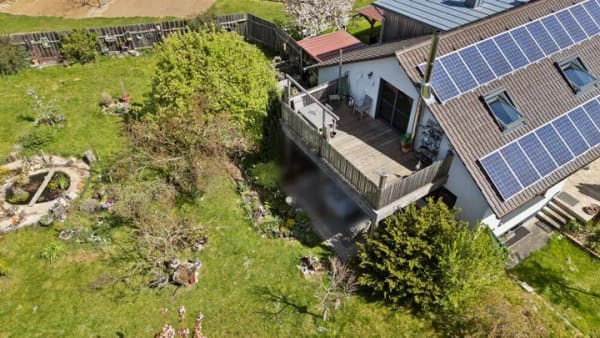 Immobilie in Rennertshofen - Idyllisch gelegene 3-Zi-DG-WHG mit großem Balkon und Garten in Rennertshofen - Bild 2