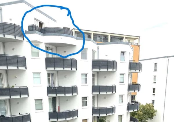 Immobilie in Darmstadt - PROVISIONSFREI!  MODERNE DG- WOHNUNG IM ERBBAU -BALKON-GEPFLEGTE ANLAGE: 44 qm 98.000 Euro + TG - Bild 0