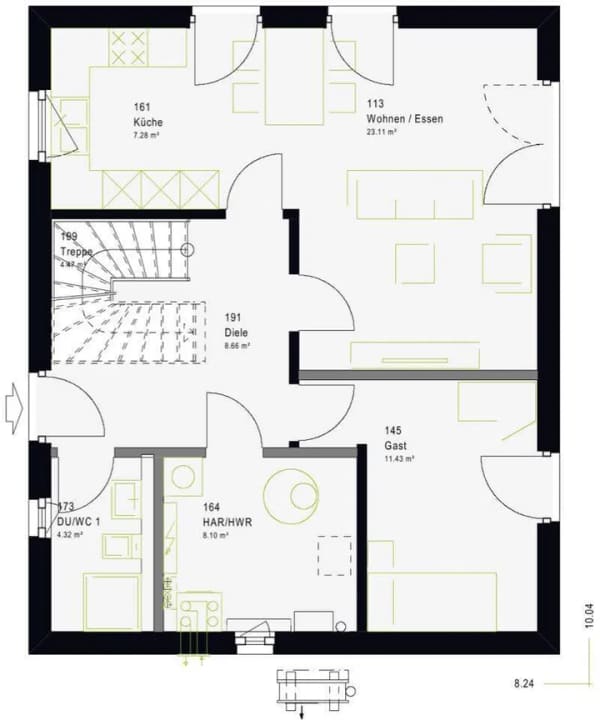 Immobilie in Linsburg - Platz für die ganze Familie: 134 m² Einfamilienhaus in Linsburg - Bild 4