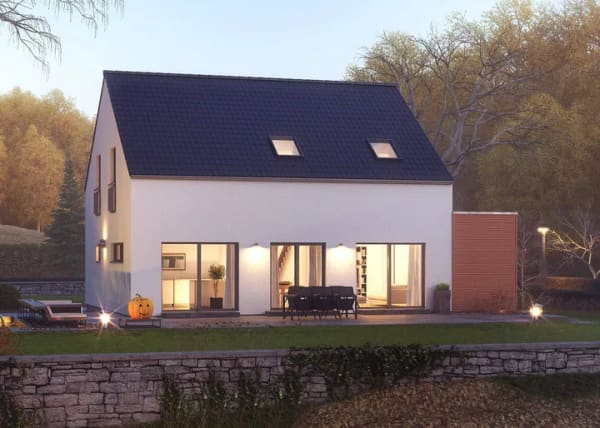 Immobilie in Stöckse - Stadtvilla pur: Einfamilienhaus mit 182 m² in Lohe - Bild 2