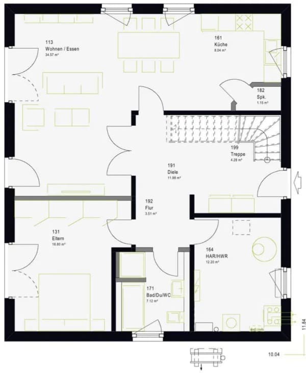 Immobilie in Walsrode - Ihr neues Zuhause in Gut Stellichte: 179 m², 6 Zimmer, KfW 55 - Bild 4