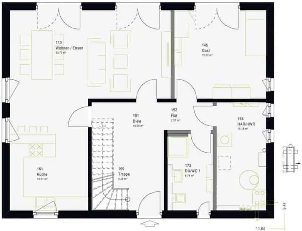 Immobilie in Hilgermissen - Einfamilienhaus in Schierholz: 185 m² Wohnfläche, 6 Zimmer - Bild 4