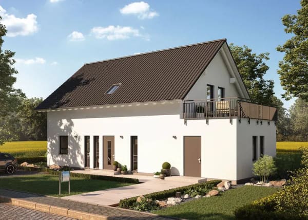 Immobilie in Diepenau - Stadtvilla pur: Einfamilienhaus mit 185 m² in Osterloh - Bild 1