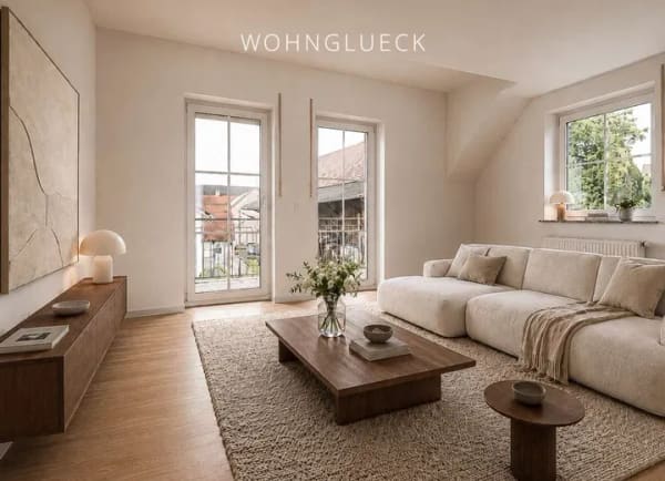 Immobilie in Zusmarshausen - HELLE 4- ZIMMER MAISONETTEWOHNUNG MIT GARTEN & BALKON IN ZUSMARSHAUSEN - Bild 0