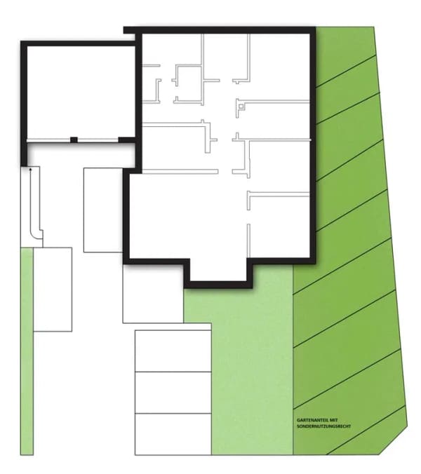 Immobilie in Zusmarshausen - HELLE 4- ZIMMER MAISONETTEWOHNUNG MIT GARTEN & BALKON IN ZUSMARSHAUSEN - Bild 1