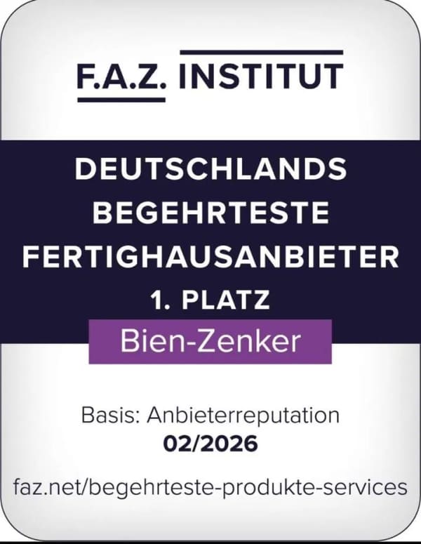Immobilie in Jugenheim - Ein HINKUCKER!! Exklusiver Neubau mit vielen modernen Akzenten inkl. Baugrundstück und Bien Zenker B - Bild 1