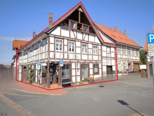 Immobilie in Bad Salzdetfurth - Wohn- und Geschäftshaus in zentraler Lage 150qm großzügig selbst wohnen - Bild 0
